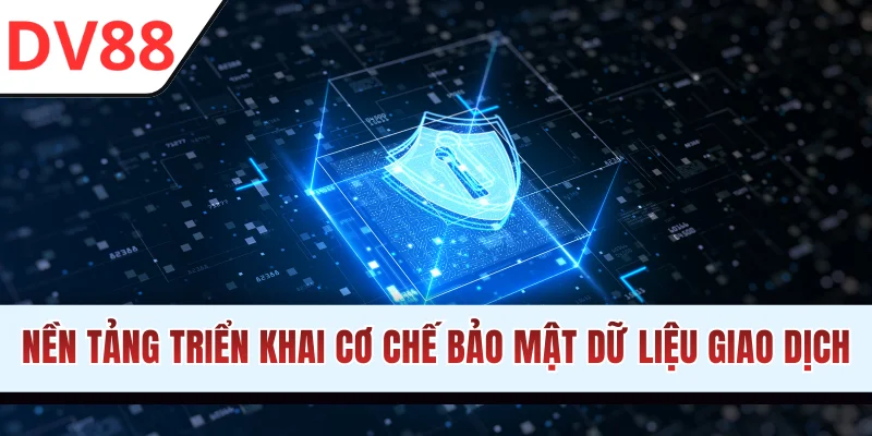 Nền tảng triển khai cơ chế bảo mật dữ liệu giao dịch