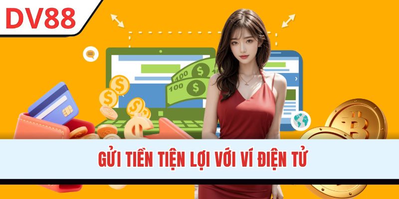 Thao tác nhanh chóng qua ví điện tử thông minh